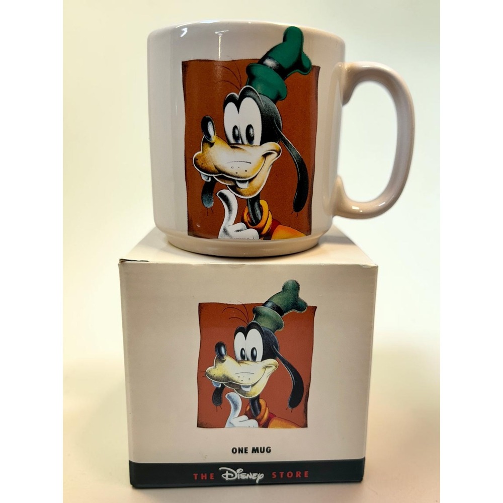 The Disney Store GOOFY Mug Ceramic in Original Box